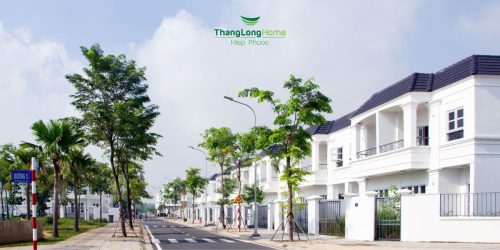 Dãy Nhà Dự án khu dân cư Thăng Long Home Nhịp Sống Phồn Vinh