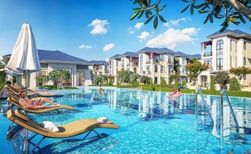 Tiện ích hồ bơi tại Khu dân cư Tiến Lộc Garden