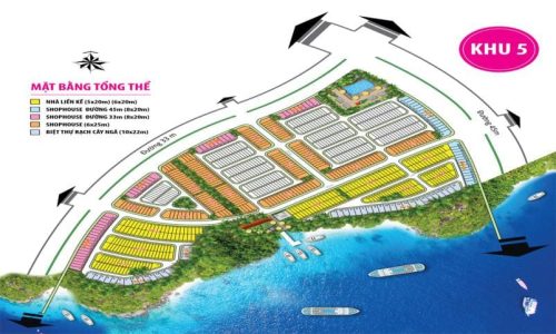 Khu đô thị Long Hưng - Dự án Dreamland City mặt bằng khu 5