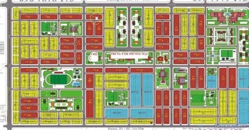 Mặt Bằng Khu đô thị Long Thọ - Phước An khu đô thị hiện đại