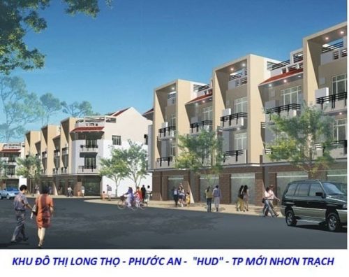 Khu đô thị Long Thọ - Phước An khu đô thị hiện đại Phối cảnh
