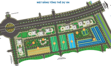 Khu dân cư Thăng Long Home Mặt Bằng Tổng Thể