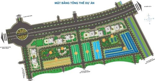 Khu dân cư Thăng Long Home Mặt Bằng Tổng Thể