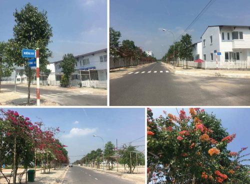 ẢNH THỰC TẾ DỰ ÁN CẢNH QUAN NHÀ PHỐ DTA NHƠN TRẠCH - VẸN TRÒN TỔ ẤM