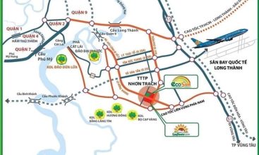 Vị trì Sunflower City Nhơn Trạch – Khu Đô Thị Xanh Đáng Sống vị trí