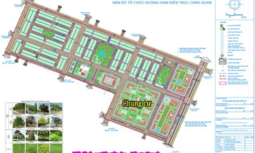 Bản đồ khu chung cư nhà ở xã hội tại khu đất 5,61 ha tại Phước An