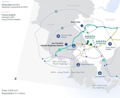 Amata City Long Thành: Dự án khu công nghiệp công nghệ cao (1)